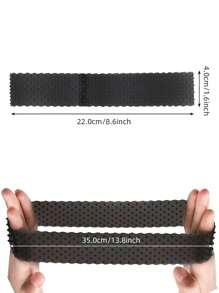 1PC Wig Grip Band, Non Slip TransparentHeadbands For Women, Natural Grip ComfortElastic Wig Grip Cap For Lace Wigs To Hold Wigs