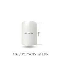 Packing Buffer Material Bubble Film Bubble Film Air Cushion Film Bubble Bag 30cm/20cm Wide Wide Thick New Material Shockproof Film Bubble Roll For Buffering, Wrapping, Mobile Equipment, With High Buffer Strength, Size W:30cm*L:500cm/W:30cm*L:1000cm/W:20cm*L:500cm/W:20cm*L:1000cm