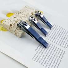 1 Set Portable Nail Clipper Set With Portable Travel Case, Suitable For Home And Travel Use, Including Scissors And Files With Straight Edges, Ear Spoons, Scissors - Professional Travel Beauty And Care Tools