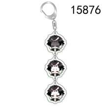 bandai Cadena de llave de acrílico con decoración colgante de bolsa de dibujos animados de Bungo Stray Dogs con los personajes Nakajima Atsushi y Kunikida Doppo. Adecuado para bolsos, mochilas y llaves. El regalo perfecto para fans, decoración para fiestas de cosplay, pendientes para el coche. Derivados creativos de anime, pendientes de cómics japoneses, colecciones de fans senior de anime, regalos de la serie Otaku, regalos económicos para fiestas