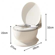 Children's Toilet Seat With Sounds, Children's Toilet Seat Raiser, Toilet Training Seat, Adjustable Toilet Seat With Anti-Slip Cushion, Potty