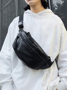 New Men's Casual Simple Style Shoulder Bag For Mobile Phone, Crossbody Bag For Student, Large Capacity Fanny Pack Backpack,Waterproof Waist Bag,Suitable For Beach,University, School, Daily Commute And Street Side Bags Chest Bag Work Weekend Summer Vacation Holiday Large Capacity Carry On Utility Gift Personalised Gifts Men Boyfriend Dad Husband Fathers Day Gifts Summer College Bag Student Gift ​​Back To School Season Gift