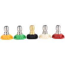 5pcs New Pressure Washer Spray Nozzles Tip Set Variety Degrees For Quick Connect Hot - Multicolor - View 8