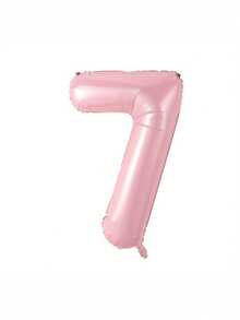 40 Inch Pink Balloon Set 0-9 - Self-Inflating Helium Foil Balloon Numbers Suitable For Baby 1st Birthday Party, Baby Shower, Princess Party And Gender Reveal Party - Light Pink Decoration - Multicolor - View 13