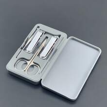 1 Set Nail Clipper Set Professional Nail Clipper Set Stainless Steel Manicure Set, Nail Care Tools . ﻿