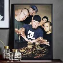 1 Piece Unframed Pop Posters Wall Arts Limp Bizkit Poster Poster Paper Print Home Living Room Bedroom Entrance Bar Cafe Art Painting Decoration