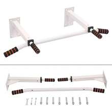 Chin Up Bar 1PCS PullUp Bars Home Fitn Equipment Multifunction Pullups Wall Easy To Install Pullups Wall Single Parallel Bars Sports Strength Training PullUp Bars - Black - View 4