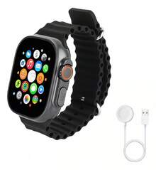 Smartwatch Ultra 4g 5G Ranura Sim App Android Sim Wifi Play Store Nfc 2025 - Negro - Ver 6