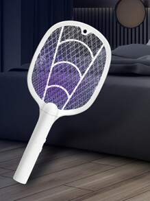 Electric Mosquito Swatter USB Household Electronic Mosquito Killer Rechargeable Mosquito Swatter Electric Shock Mosquito Killer Fly Swatter Mata Moscas Bug Zapper,500mAh