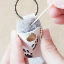 1 Pet Souvenir, Pet Hair Collection Keychain Close To Pets, Store Pet Hair Loss Filling Keychain, Fashionable Women's Accessories, Unique Pet Exclusive Keychain