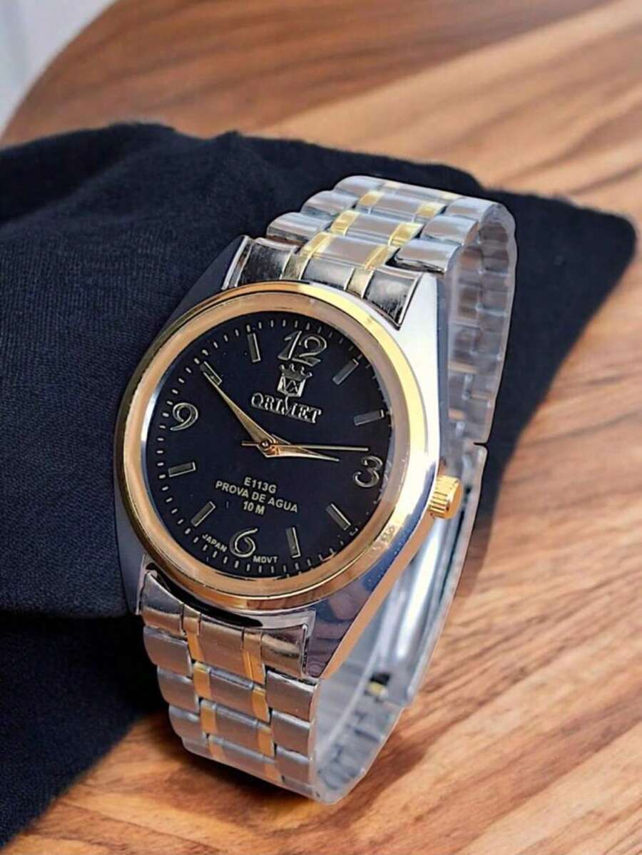 Men's Watches Mixed Black Green Luxury Waterproof Calendar - 黑色 - 查看 1
