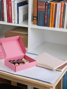 4 Pcs/1 Pc - Pink Bulk Shipping Box, Locking Mailer Box Packaging For Small Business, Medium Cardboard Gift Boxes For Mailed Gifts - Gift Packaging - Small Gift Packaging