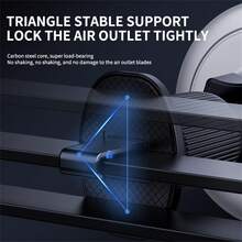 AmSengo 磁性车载无线充电器汽车手机支架快速充电兼容 15/14/13/12/11/Pro Max 通用车载无线充电器磁性无线车载充电器兼容 16/15/14/13/12/11/8/Xs/Xs Max/Xr/X/Plus/Mini/Pro/Pro Max/Xs/SE、iPad、Android 手机礼物适合家人、朋友、生日、圣诞节、冬季、女朋友、男朋友 Nan - 彩色 - 查看 5