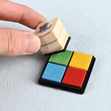 26 pezzi set timbri in legno vintage con lettere alfabeto e disegni di animali a fumetti, perfetti per studenti, per decorare diari e scrapbooking, richiedono un tampone per un'impronta nitida, forniture scolastiche, per il ritorno a scuola