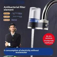 Bộ lọc nước gắn vòi, bộ lọc trước cho máy lọc nước nhà bếp và phòng tắm - Nhiều màu - Xem 3