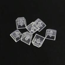 Nouveaux touches ABS transparents en profil Cherry R4 à 10 touches pour commutateurs MX, cadeau DIY pour les amateurs de jeux