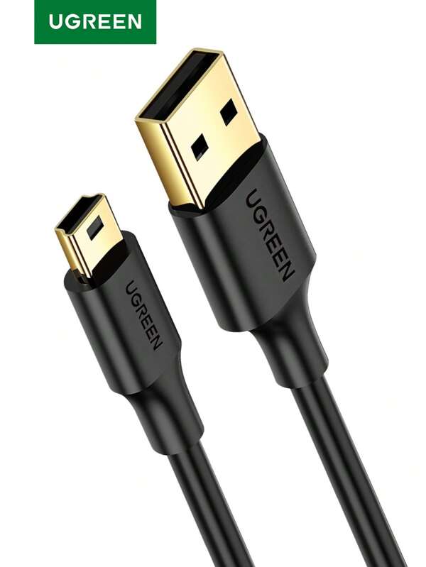 UGREEN UGREEN Mini USB Cable USB 2.0 Type A To Mini B Cable Data Charging Cord Compatible With GoPro Hero 3+, Hero HD, PS3 Controller, Phone, MP3 Player, Dash Cam, Digital Camera, SatNav, GPS Receiver, PDA