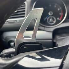 DSG Lenkradschaltwippen Verlängerung Schalthebelabdeckung für VW Golf 5 6 MK6 GTI R Jetta MK5 Passat B6 B7 CC Polo Sharan Tiguan Seat Leon