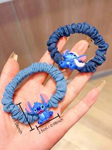 Disney Accessoires de bandeau et de chouchou Disney mignons Disney bleus Stitch dessin animé, pour femmes Fête des Mères Graduation