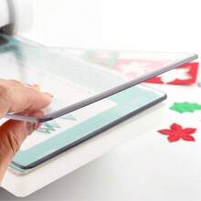 CYFUN DESIGN 1 Pair 22.5x15.5x0.3cm/38.1x22.4x0.3cm/32.3x22.4x0.3cm Clear Polycarbonate Plastic Cutting Plates For Die Cutting Machine,Back To School,School Supplies