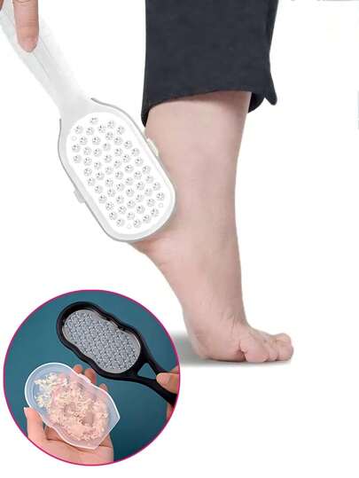 1pc-Foot Callus Remover Stainless Steel Coarse File Foot Rasp Foot Scrubber Dead Skin Remover Pedicure Tools