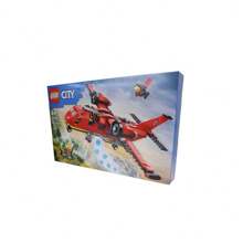 LEGO 60413 Bloques de construcción educativos de la serie City Fire Aircraft para niños y niñas, juguetes y regalos