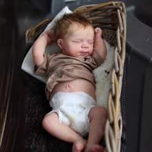 Realistic Reborn Baby Dolls Boy 19 Inch Realistic Toddler Doll Sleeping Real Life Newborn Baby Dolls That Look Real Lifelike Baby Dolls Soft Vinyl Body
