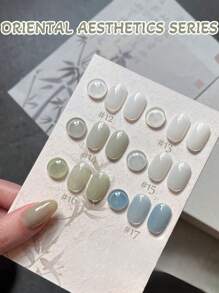 10ml Spring Summer Nails Popular Jelly Jade Ice Transparent Nude Pink Blue Green Gel Nail Polish All-Match Kit Phototherapy Gel Used In Nail Salon Nail Art Manicure Diy Women Gift Nail Supplies