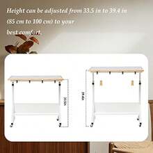 Tektalk Jigsaw Puzzle Table Puzzle Board With Cover Puzzle Easel Tilting Table With Height Adjustment Enclosed With 4 Wheels For Up To 1500 Pieces