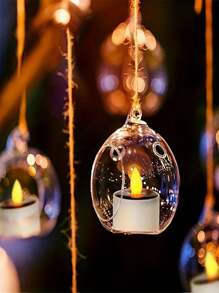 Solar Powered Candle Outdoor Waterproof, 6 LED Flameless Solar Tea Light Candles With Dusk To Dawn Sensors, Suitable For Window Exterior Lantern Porch Garden Courtyard Decoration