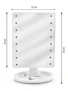 Espejo led cuadrado táctil - Multicolor - Ver 4
