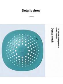 4 pièces de filtres de drain de sol, en matériau de silicone, désodorisant, collecteur anti-bouchage de cheveux, convient pour la salle de bain et la cuisine, comprimés de nettoyage de tuyaux de baignoire