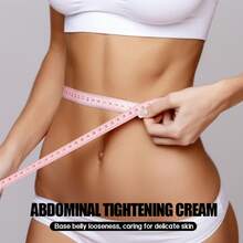 60克紧致身体霜，富含生姜、姜黄、视黄醇和迷迭香提取物，适用于腹部、臀部和全身皮肤，男女通用，紧致滋润肌肤，是父亲节/母亲节的绝佳礼物 - 白色 - 查看 5