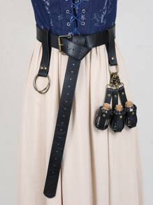 6PCS Medieval Alchemy Magic Potion Bottle Storage Nordic Style Cosplay Festival Props Atmosphere Dress Up Halloween