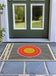 1 covor vintage color-block, covor pentru dormitor, decor pentru cameră, covor pentru living, decor pentru casă, covor de zonă, covor de bucătărie, covor pentru cameră de jocuri, covor de bun venit, covor de baie, decor pentru bucătărie, rezistent la praf și murdărie, pentru toate anotimpurile