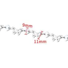 1m/39,37 Zoll Edelstahlkette, Goldfarbe, vielseitige Designs für DIY Schmuck Halsketten & Armbänder