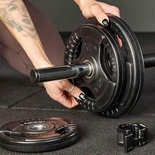 Black 20kg Studio Pump Set For Aerobic Weights Exercise - as pic - View 3