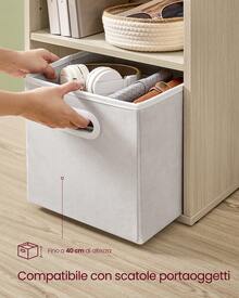 VASAGLE Storage Rack - Beige - View 3