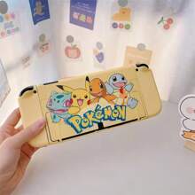 pokemon Cartoon Pikachu For Switch Case Shell Protective Split Housing Box For Switch OLED / Switch / Switch 2 Console TPU