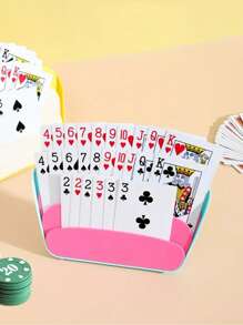 Playing Cards Accessories Holder, Non-Slip & Durable Support Stand, Hands-Free Single-Handed Operation