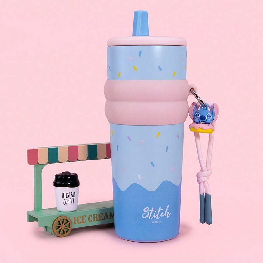 Bubble Tea - Tazza Con Cannucce, 2 Pezzi, Per Frullati, Riutilizzabile - Foto 6