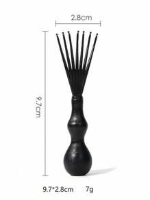 Cepillo definidor de rulos para cabello rizado, rizado y liso - Disponible en varios estilos. Alisa, da forma y desenreda sin tirar ni causar roturas. Accesorios para el cabello, peine, herramientas para el cabello, productos para el cabello y accesorios para salón de belleza, artículos esenciales de viaje.