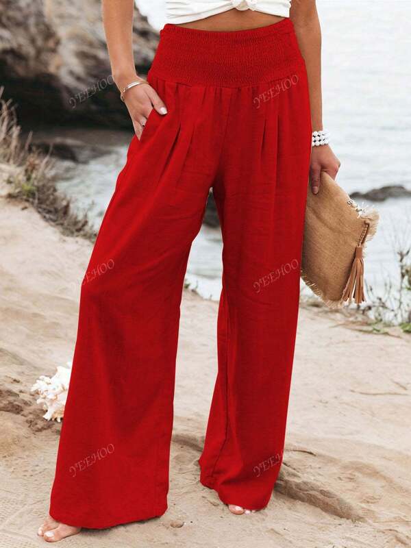 High Waisted Wide Leg Loose Casual Pants For Women, New Arrival Autumn Collection