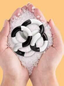 1 pezzo/3 pezzi/5 pezzi Giocattolo antistress Twist & Turn, corda flessibile anti-stress, giocattolo trasformabile. Pieghevole e plasmabile, infinite forme. Ruotabile per rilasciare emozioni e alleviare lo stress. Giunti staccabili, superficie liscia, senza bordi taglienti.