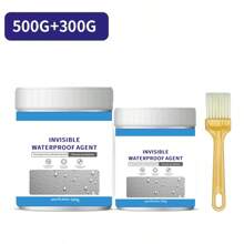 300g, 500g, 350g Waterproof Coating Glue For Indoor And Outdoor Use, Suitable For Repairing Leakage On Wall Surfaces, Reliable & Durable, Safe & , Water-Based, Can Be Used In Children's Rooms