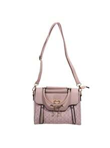 1 Pezzo Borsa a tracolla in pelle PU con stampa di moda, borsa a tracolla elegante di piccole dimensioni di design di lusso, borsa a tracolla messaggera, accessorio per la scuola, back to school
