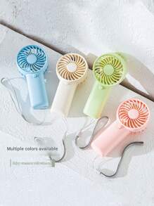 1 pezzo Mini Ventilatore Portatile, Leggero Ventilatore Palmare - Ottimo per Ufficio, Esterno, Viaggio e Campeggio - Mantieni il fresco in qualsiasi momento, ovunque! - (Batterie non incluse), Indispensabile per il Raffreddamento Estivo, Spiaggia, Viaggio