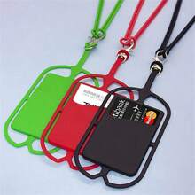 2-7 peças Suporte para Pescoço Premium em Silicone para Smartphones, Bolso de Navegação Fácil, Confortável, Durável e Elegante para Aventuras