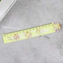 1pc, Genuine Sanlio, Acrylic Ruler, Cute And Creative Sanlio Ruler, Learning Drawing Ruler, Cartoon Ruler, Stationery,School Supplies,Back To School,Rulers - Multicolor - View 12