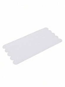 5pcs Transparent Non-Slip Stickers For Bathroom, Shower, And Stairs - Versatile Sizes & Shapes, Easy Apply Bathroom Accessories Bathroom Organizer